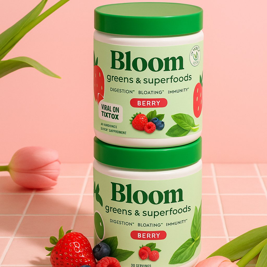2X1 Bloom Greens & Superfoods™ – Bienestar diario 🌿