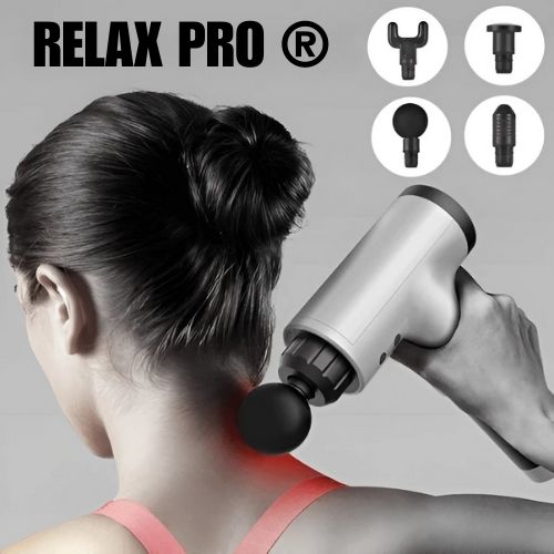 RELAX PRO® Pistola Masajeadora Eléctrica