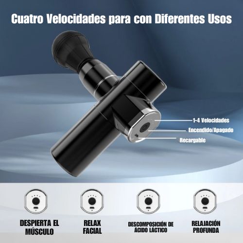 RELAX PRO® Pistola Masajeadora Eléctrica