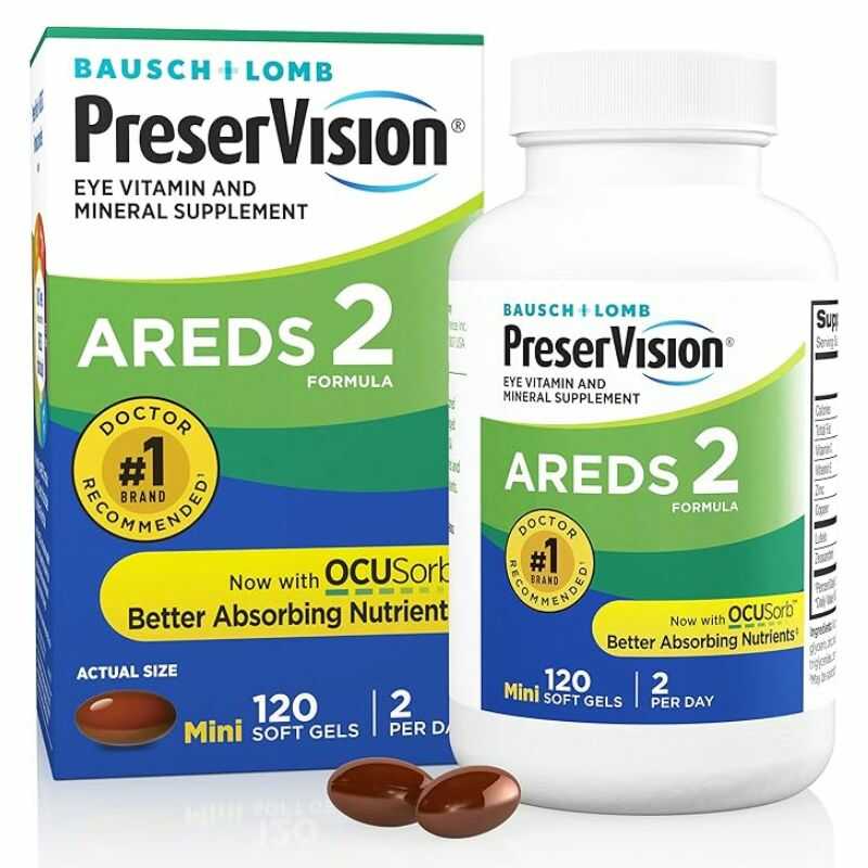 PreserVision™ 120 Cápsulas - ¡Tu Visión Regenerada Al 100%!