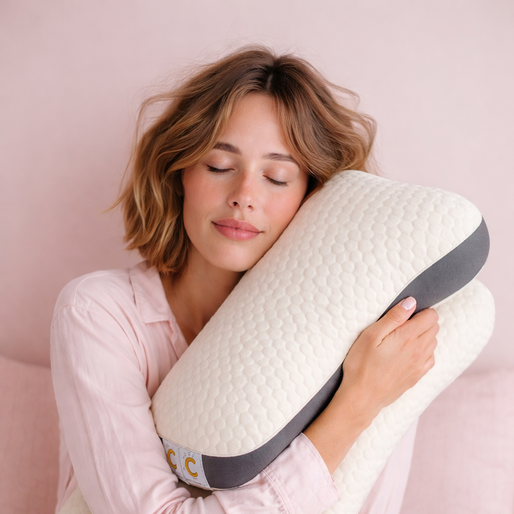 Almohada CerviLux™ - Redescubre el placer de despertar sin dolores