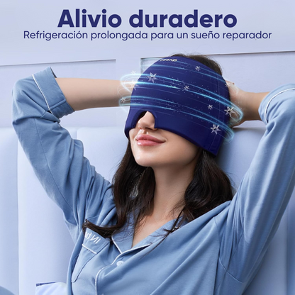 MigraCare® Gorro Relajante Alivia Dolores de Cabeza En MINUTOS