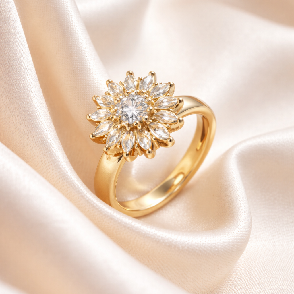 ANILLO GIRASOL ANTIESTRES  🌻✨