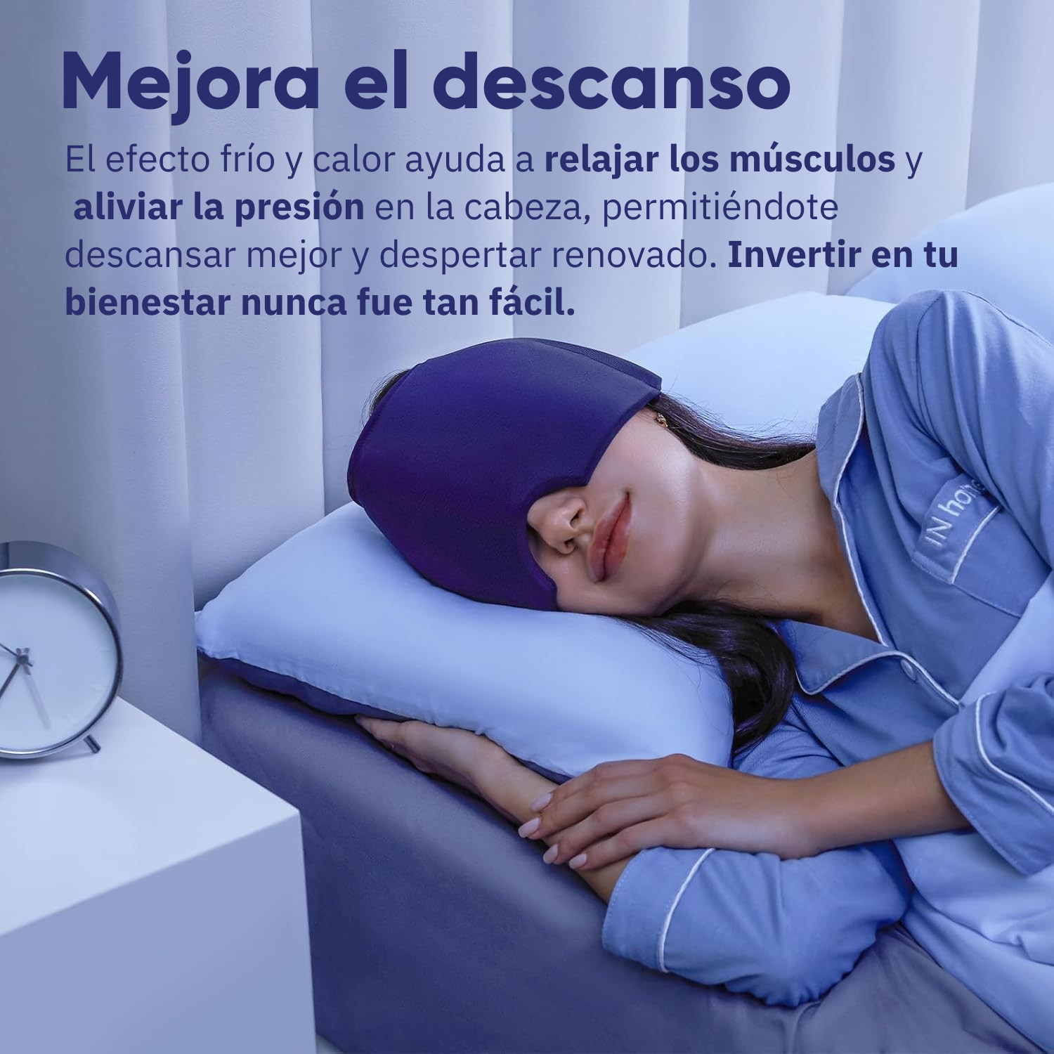 MigraCare® Gorro Relajante Alivia Dolores de Cabeza En MINUTOS