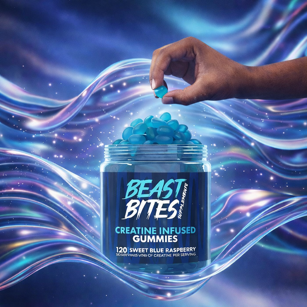 |Gomitas de Creatina Monohidratada 5gr|Beast Bites™