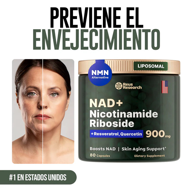 NAD+ Ribósido de Nicotinamida™ +Resveratrol