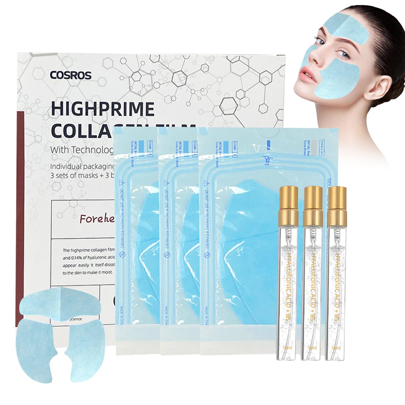 Mascarillas de colágeno absorbentes