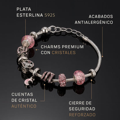 PANDORA Rose Charms Collection |PLATA S925| 11 Charms Incluidos