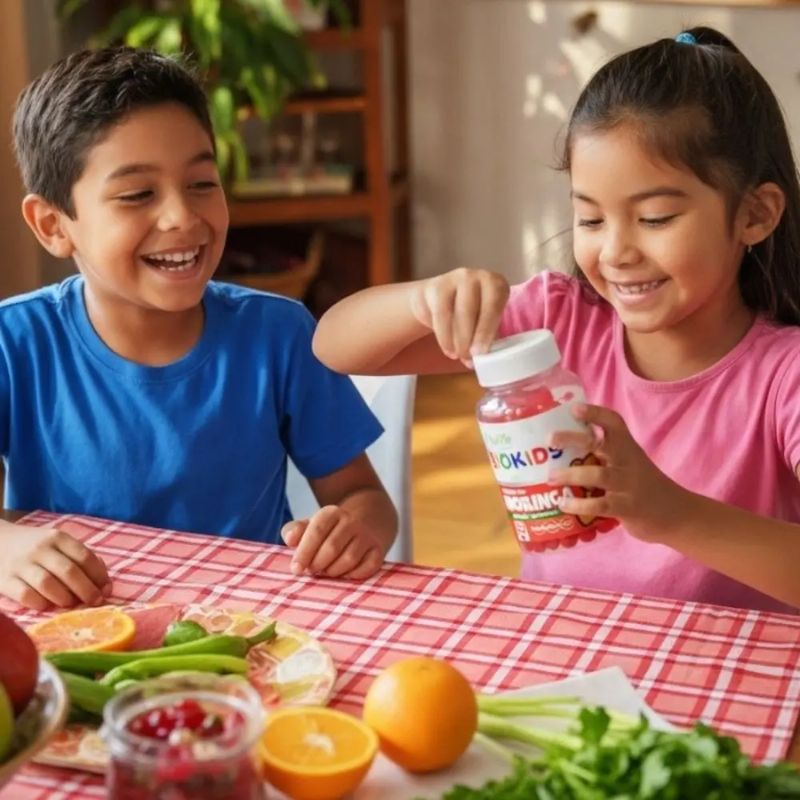 Biokids Moringa® |Defensas, energía y concentración para el crecimiento de tus hijos|