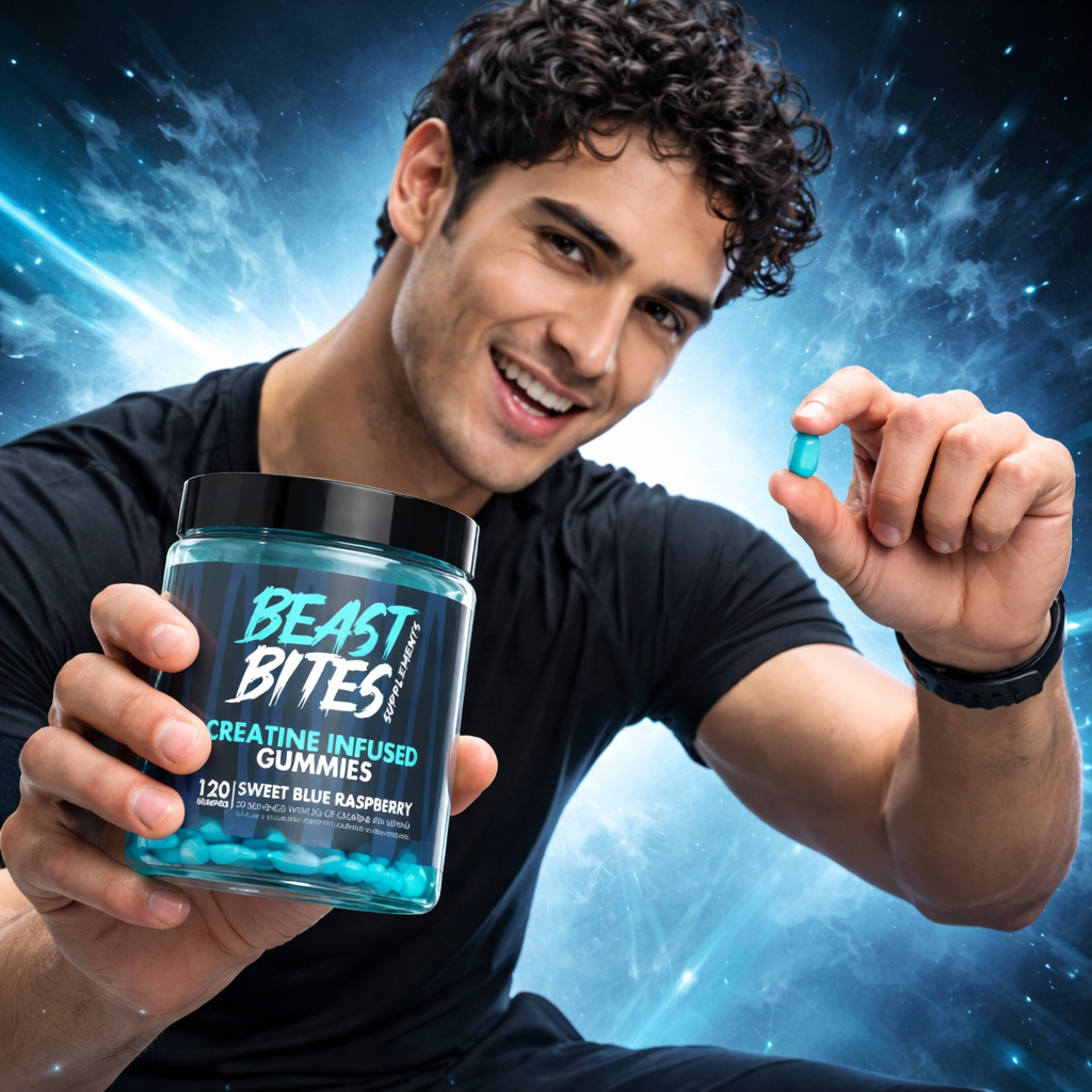 |Gomitas de Creatina Monohidratada 5gr|Beast Bites™