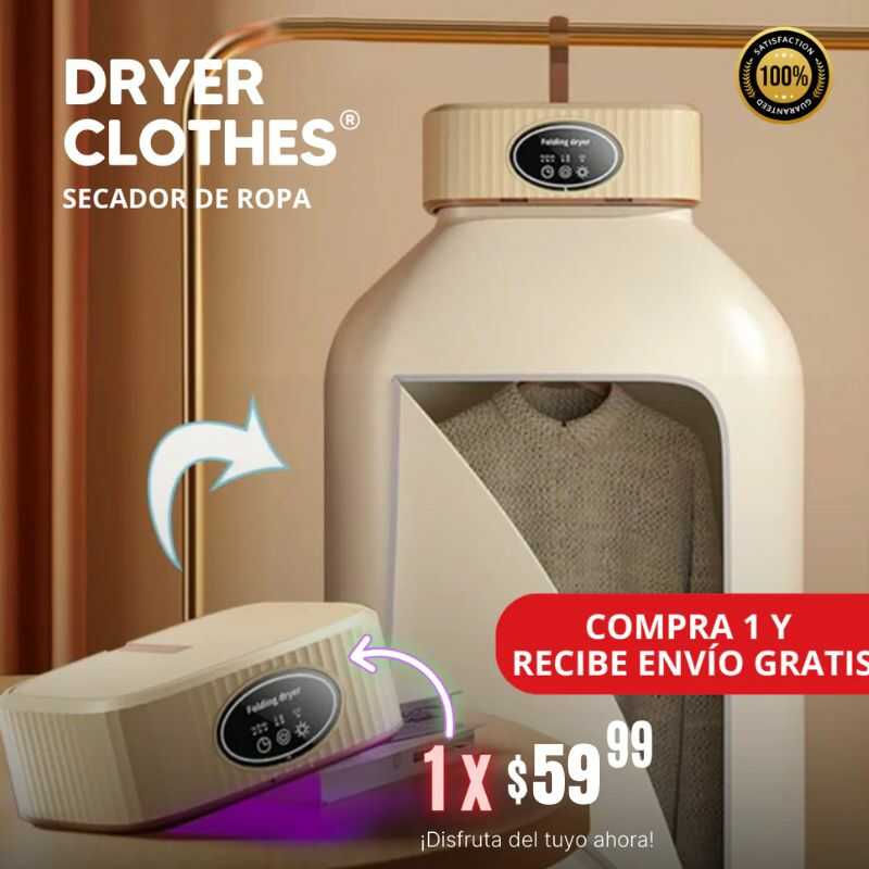 Dryer Clothes® Secador de Ropa Plegable