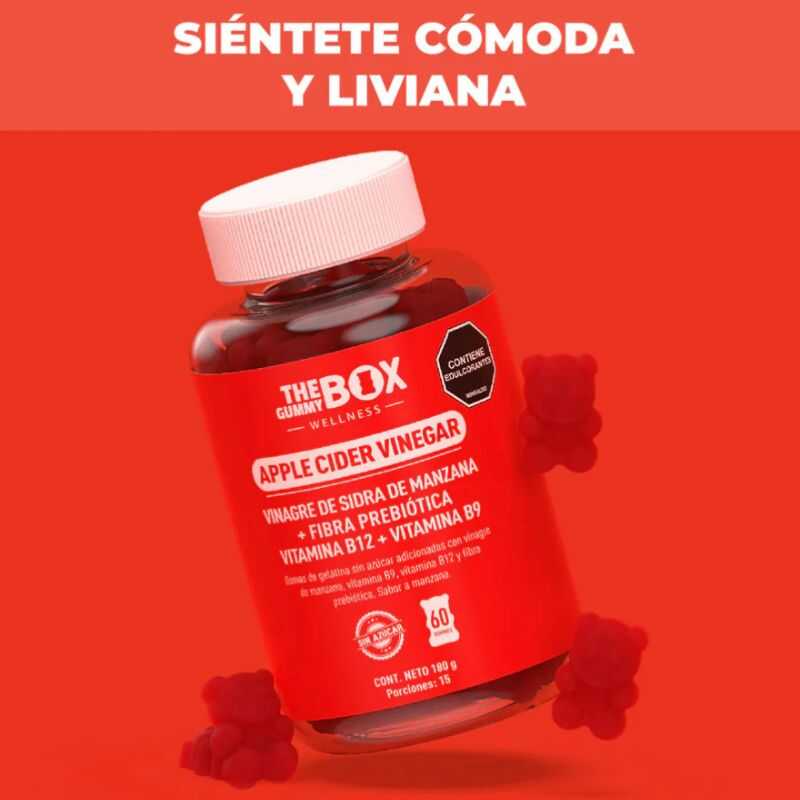 Gomitas de Vinagre de Manzana - The Gummy Box®
