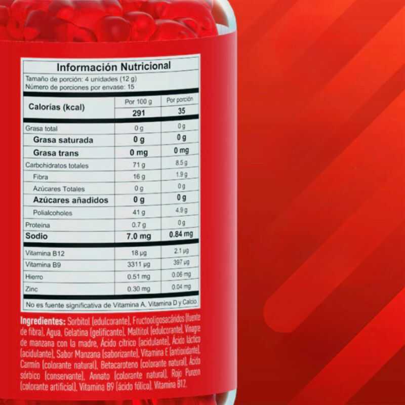 Gomitas de Vinagre de Manzana - The Gummy Box®